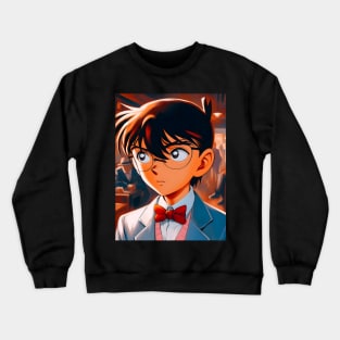 Unleash the Mystery: Detective Conan-inspired Anime Fashion for Sleuth Enthusiasts! Crewneck Sweatshirt